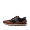 Rieker Men T Toe Casual Trainer - Brown Navy